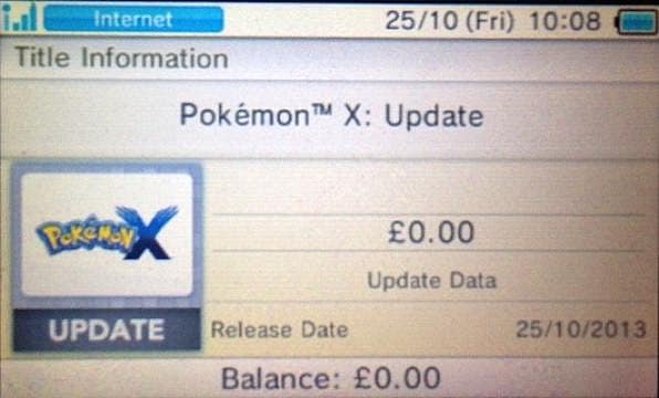 Pokemon X Y Ver 1 1 Update To Fix Resume Game Bug Pokemon X And Y