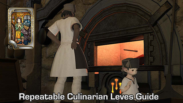 FFXIV - Repeatable Culinarian Leves Guide for Faster Final XIV