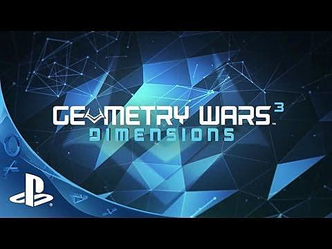 geometry wars 3 dimensions gameplay ps4