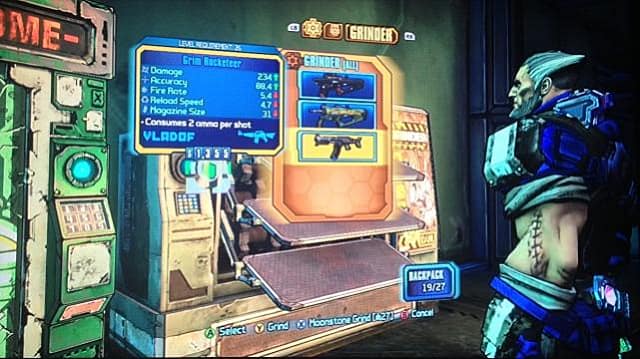 Borderlands Pre Sequel Guide How To Use The Grinder Borderlands The Pre Sequel