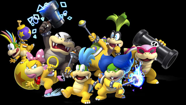 Taking a Look Back: Koopa Kids  Mario Kart 8  Yoshi's 