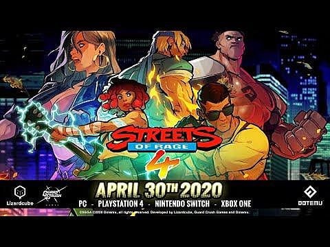 streets of rage 4 dlc characters