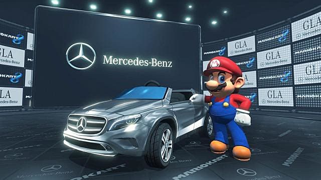 mercedes mario kart 8 deluxe