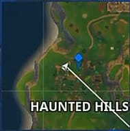 location 1 - fortnite secret chest locations