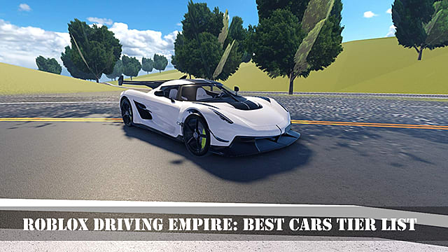 Roblox Driving Empire Best Cars Tier List Guide Roblox - can u sell a car in vehicle simulator on roblox