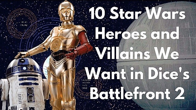 all heroes and villains in star wars battlefront