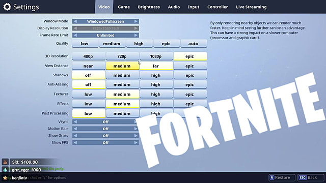 fortnite size for mac