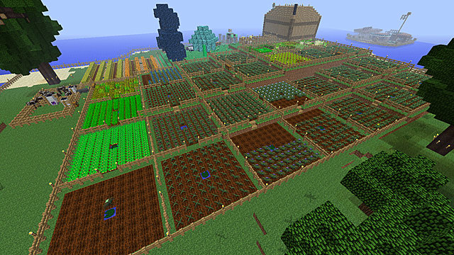 ancient warfare 2 crop farm does it harvest modded plants