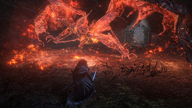 how to beat dragon in pain dark souls 3 ringed city bosses