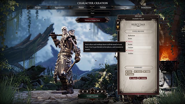 divinity original sin 2 character creation custom