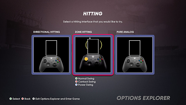 MLB The Show 21 Batting Tips  Settings  Check Swing  Guess the Pitch  More   MLB The Show 21 - 49