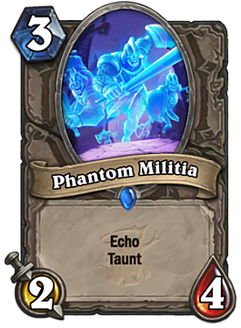 Phatom Militia card in <a href='http://oldstatistic.showsiteinf.org/history/100bestandroidapps.com'>_hearthstone</a> The Witchwood expansion