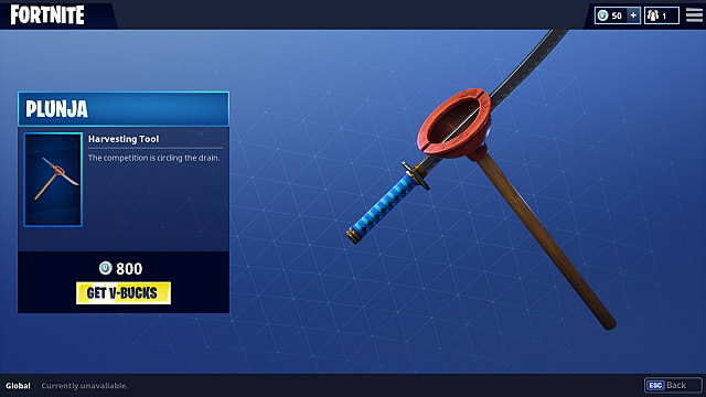 Different Harvesting Tools Fortnite How To Get The Fortnite Plunja Harvesting Tool Fortnite