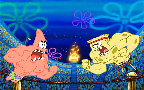 Spongebob v. Patrick: Dawn of the multi-continent Splatfest | Splatoon