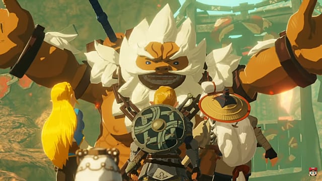 Hyrule Warriors Age of Calamity Gameplay Shows Off Playable Champions Young Impa - 83