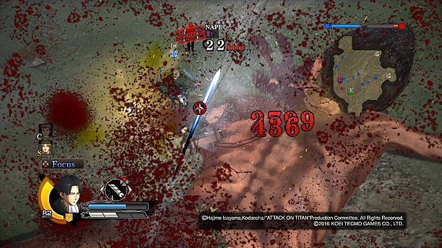 attack on titan game wings of freedom