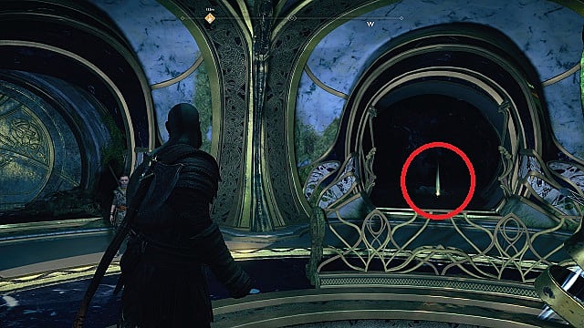 Spoils of war 4 in an alcove in the ringed temple of Alfheim