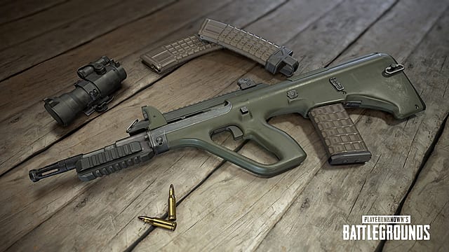 Pubg Guide Aug A3 New Rifle Stats And Attachments List