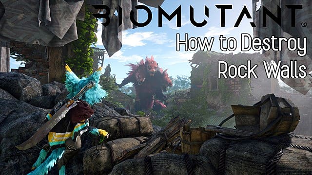 How to Break Biomutant Rock Walls   Biomutant - 3