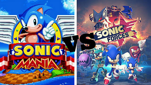 sonic games collection vs sonic mania