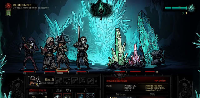 darkest dungeon the color of madness bosses