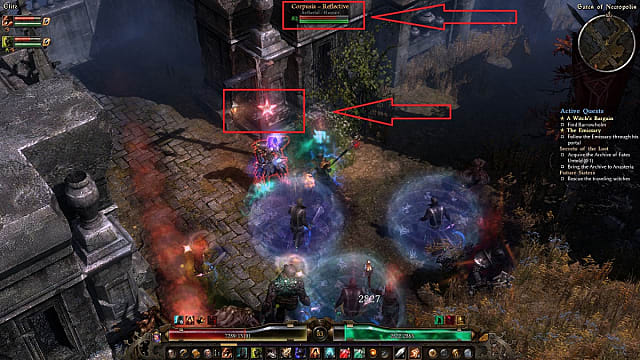 grim dawn aether cluster