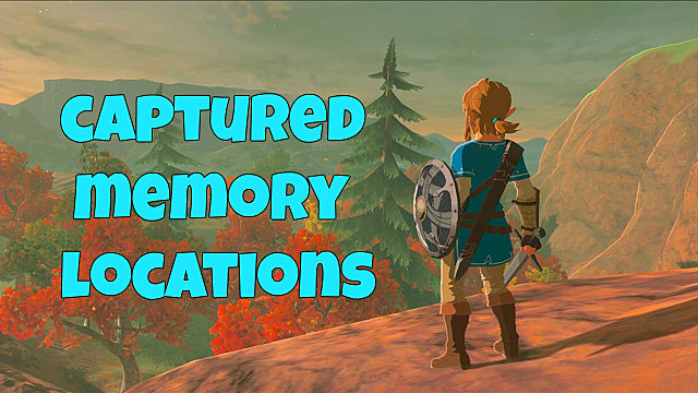 legend of zelda breath of the wild memory locations