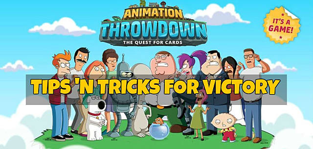 animation throwdown the quest for cards review