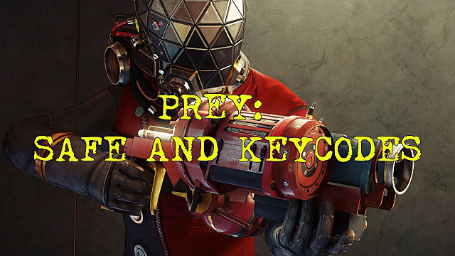 prey safe code wiped off