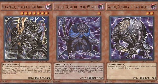 Yu Gi Oh Duel Links Guide Dark World Decks Yu Gi Oh Duel Links