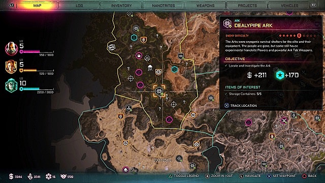 rage 2 all ark locations