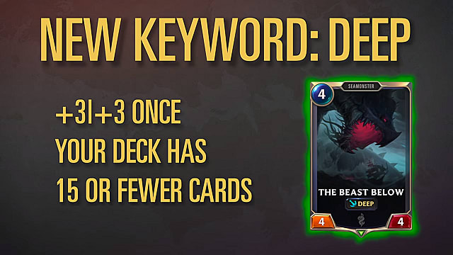 Legends of Runeterra Keywords  Attune  Deep  Plunder  Scout  Toss  Vulnerable   Legends of Runeterra - 85