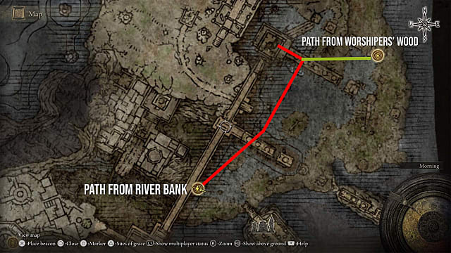 How to find the Siofra River merchant in Elden Ring