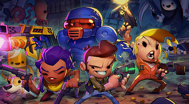 enter the gungeon 4 player switch