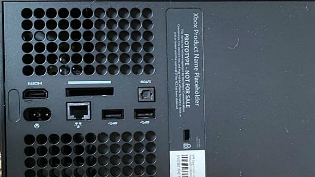 xbox series x prototype for sale