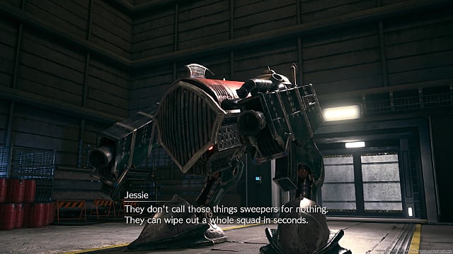 Final Fantasy 7 Remake How To Beat The Sweeper Final Fantasy 7 Remake