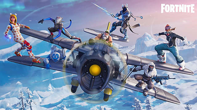 fortnite s seventh season has been live for a week and players have been familiarizing themselves with its new wintery biome the game s first ariel - palette de bois fortnite