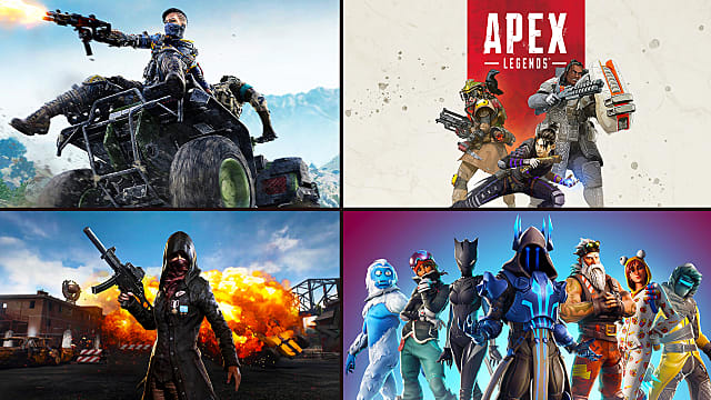 battle royale breakdown fortnite pubg blackout apex legends which one should you play - what came out first pubg or fortnite