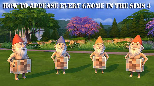 appease gnomes sims 4 seasons
