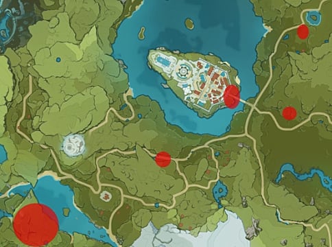 Genshin Impact Dandelion Seed Locations Genshin Impact