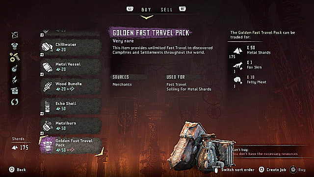 Horizon Zero Dawn  How to Fast Travel   Horizon  Zero Dawn - 85
