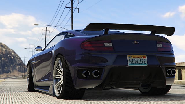 gta 5 number plate change