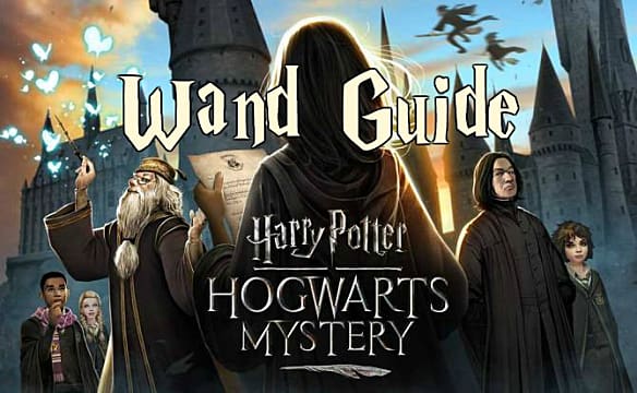 harry potter hogwarts mystery wands