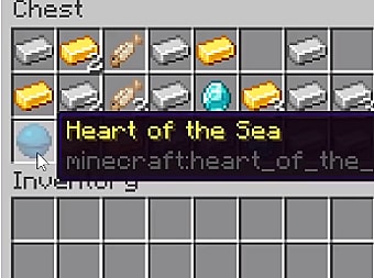 The Heart Of The Sea In Minecraft Explained Minecraft