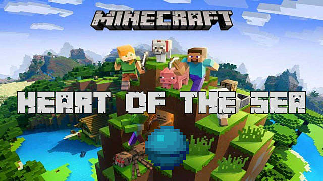 The Heart Of The Sea In Minecraft Explained Minecraft