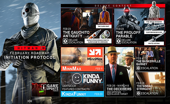 New Hitman 3 Contracts Unveiled by IO in February Roadmap Hitman 3 - 55