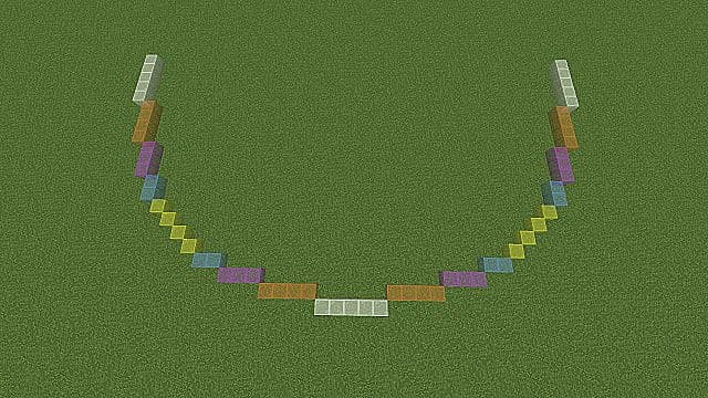 How to Make Circles in Minecraft   Minecraft - 5