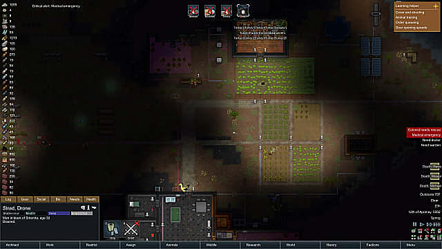 rimworld how to spawn items