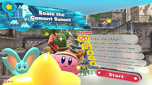 Kirby And The Forgotten Land How To Unlock Hidden Missions Kirby And The Forgotten Land