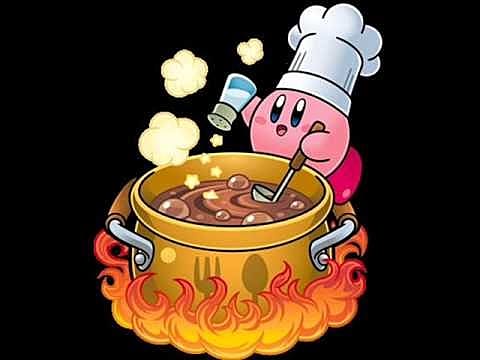 free download kirby food game